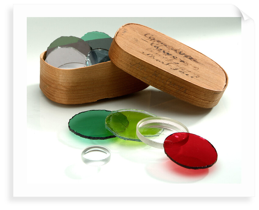 Box with lenses by unknown
