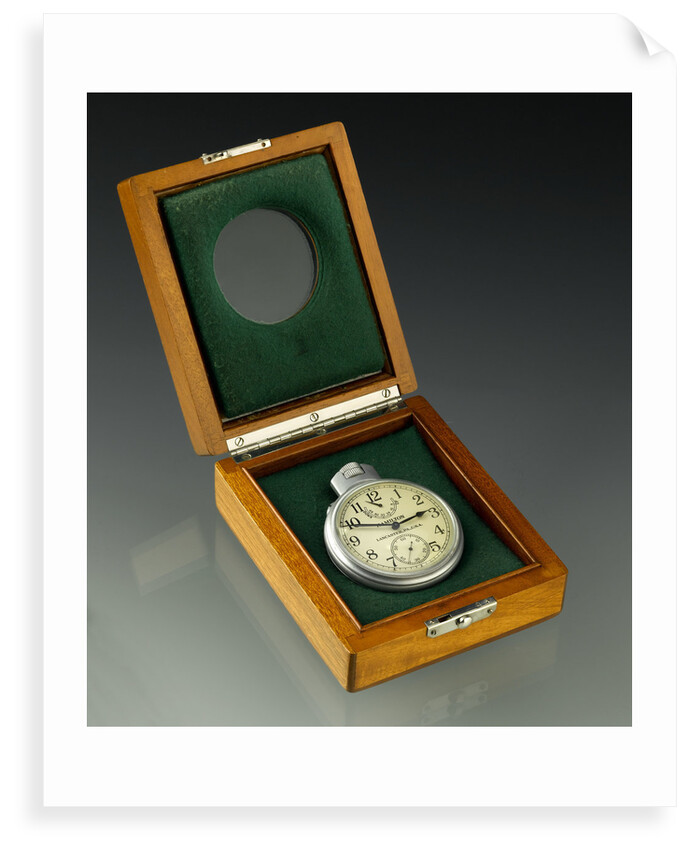 Deck watch in case by Hamilton Watch Co.