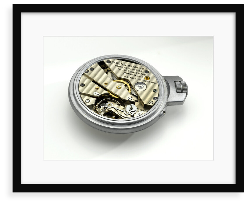Deck watch, movement by Hamilton Watch Co.