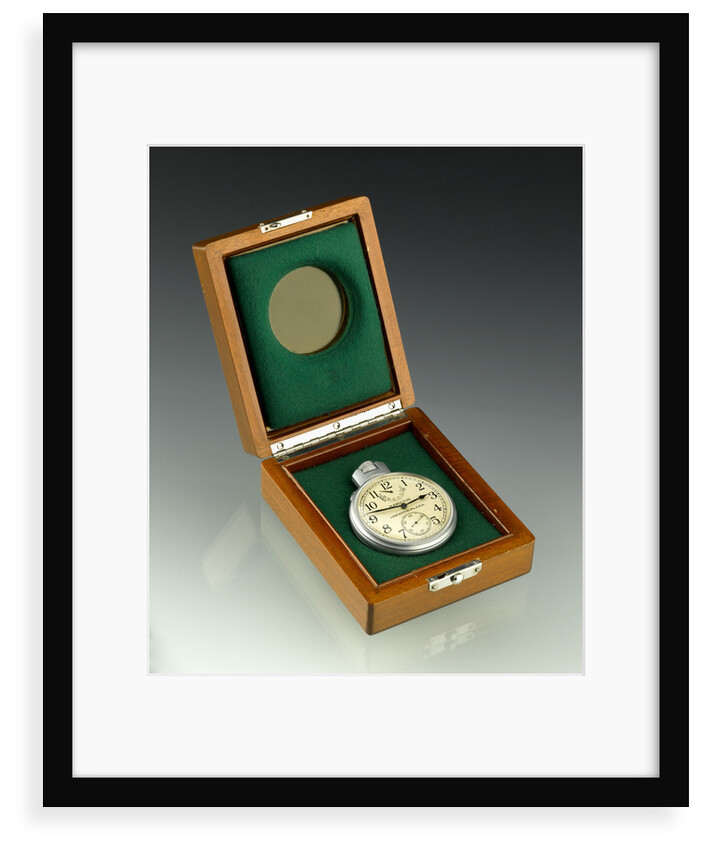 Deck watch in case by Hamilton Watch Co.