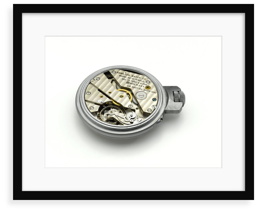 Deck watch, movement by Hamilton Watch Co.
