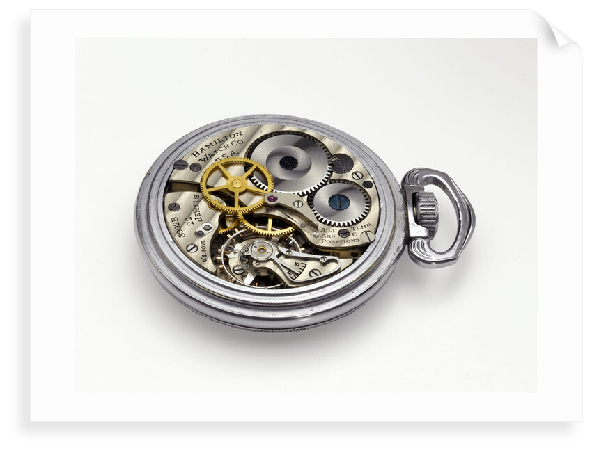 Deck watch, movement by Hamilton Watch Co.