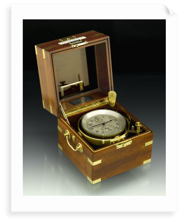 Deck watch in case by Hamilton Watch Co.