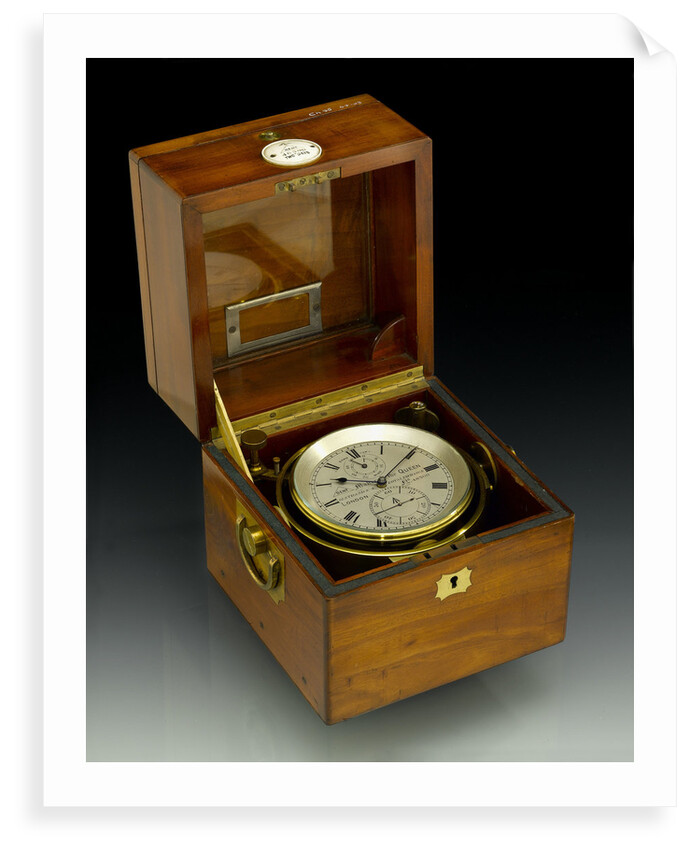 Deck watch in case by Edward Edward John Dent & Co.