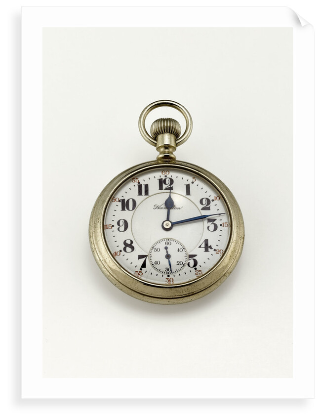 Deck watch, obverse by Hamilton Watch Co.