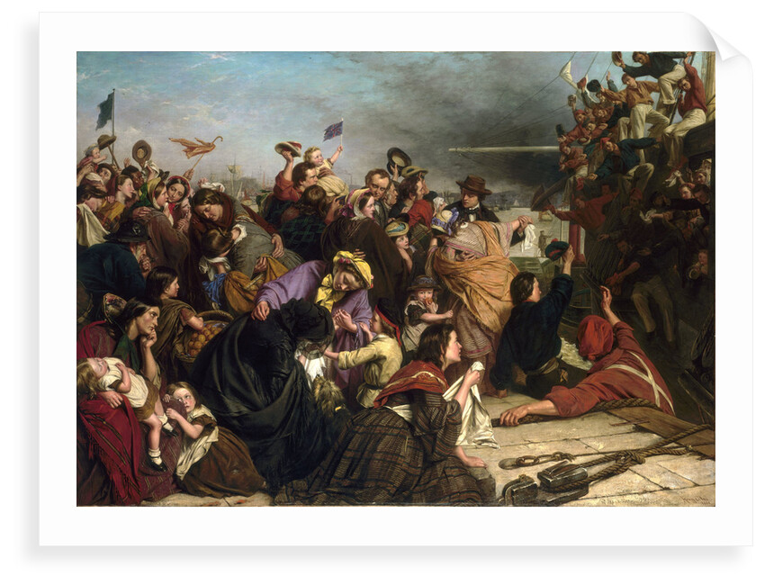 The Parting Cheer by Henry Nelson O'Neil