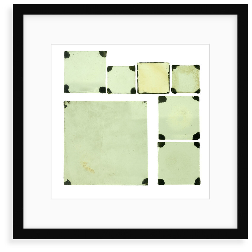Seven glass slides by unknown