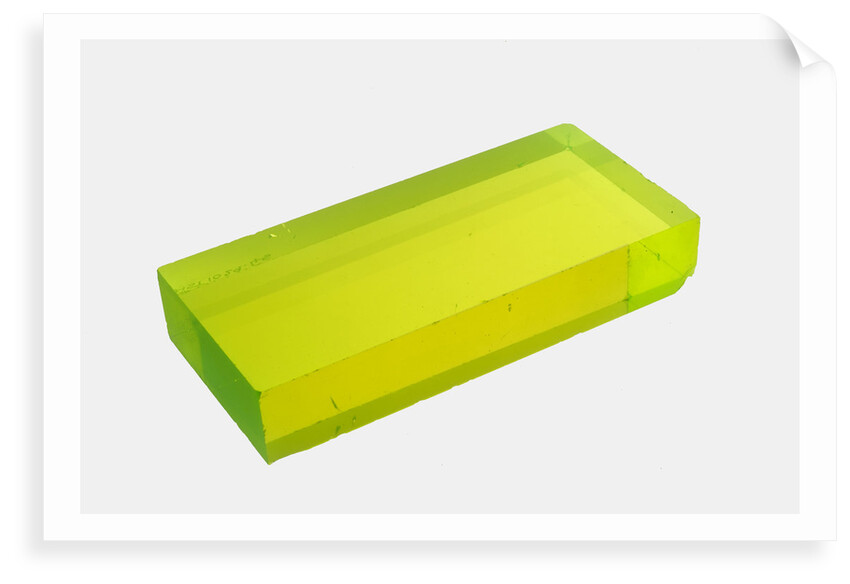 Uranium glass by unknown