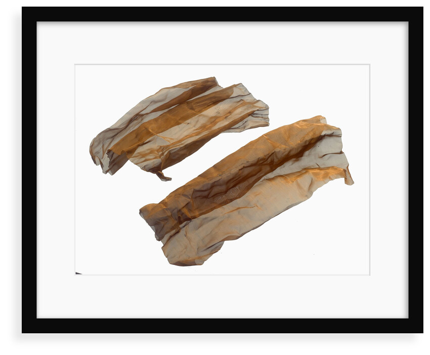 Copper gauze in two pieces in a bag by unknown