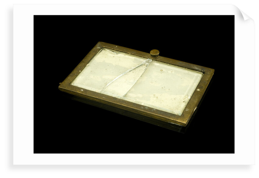 Microscope slide holder by unknown