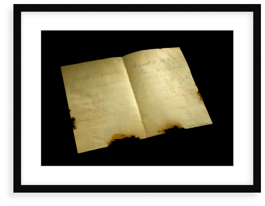 Note by unknown