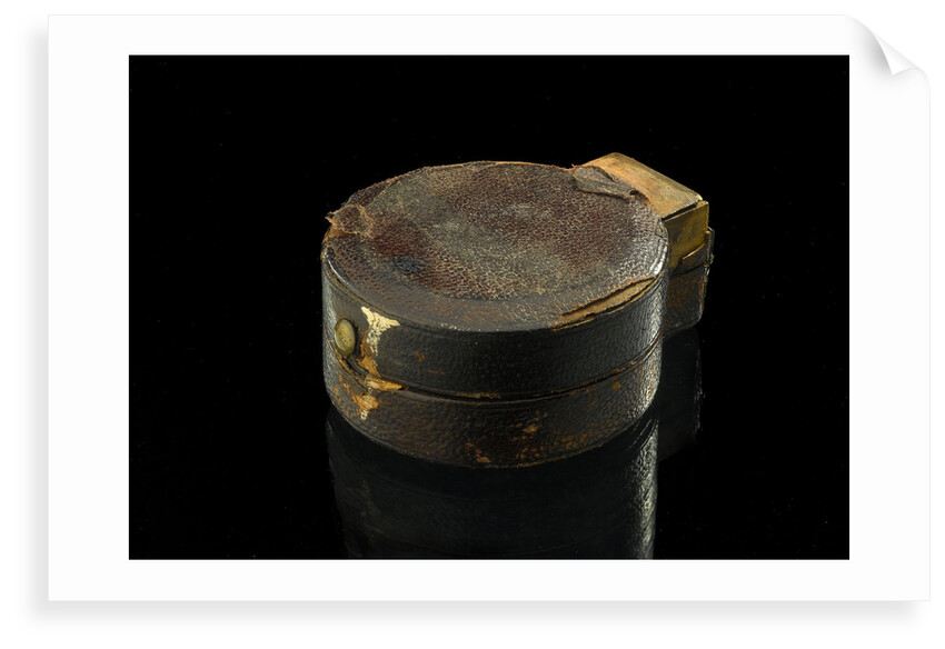 Case, aneroid barometer by unknown