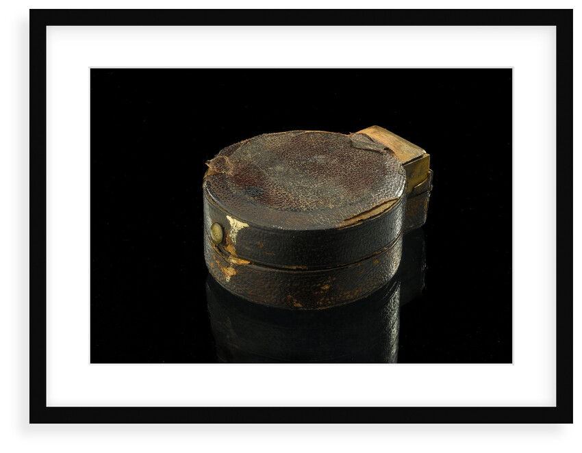 Case, aneroid barometer by unknown