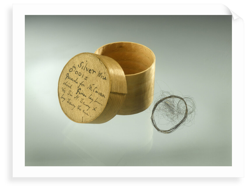Pill box and wire by unknown