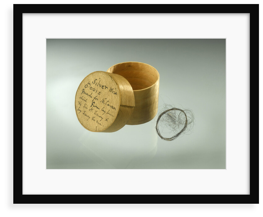 Pill box and wire by unknown