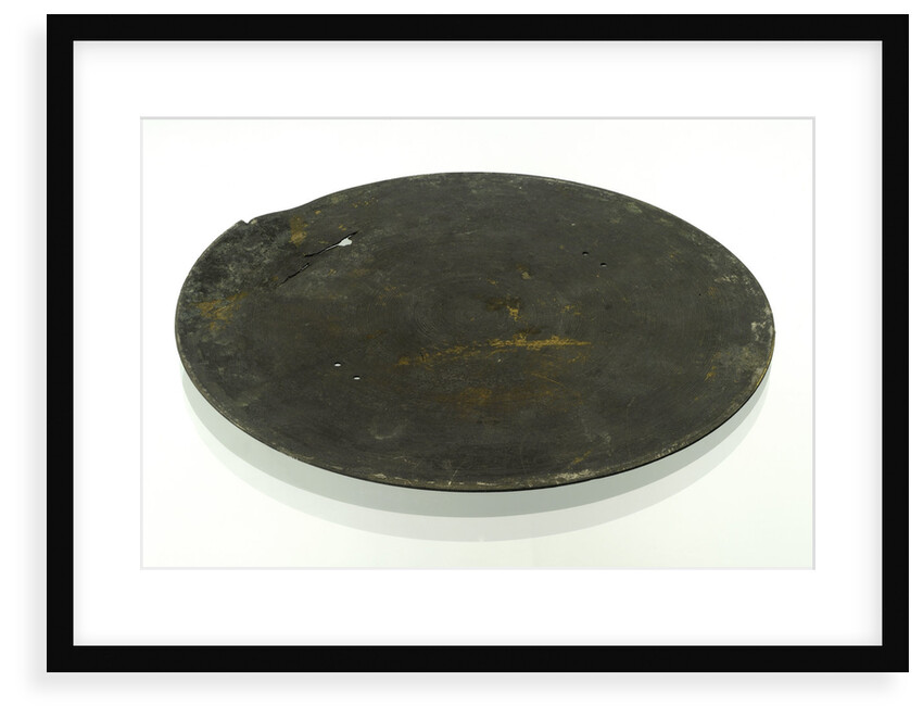 Telescope part, brass disc by Unknown