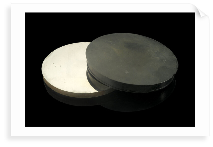 Telescope mirror by William Herschel