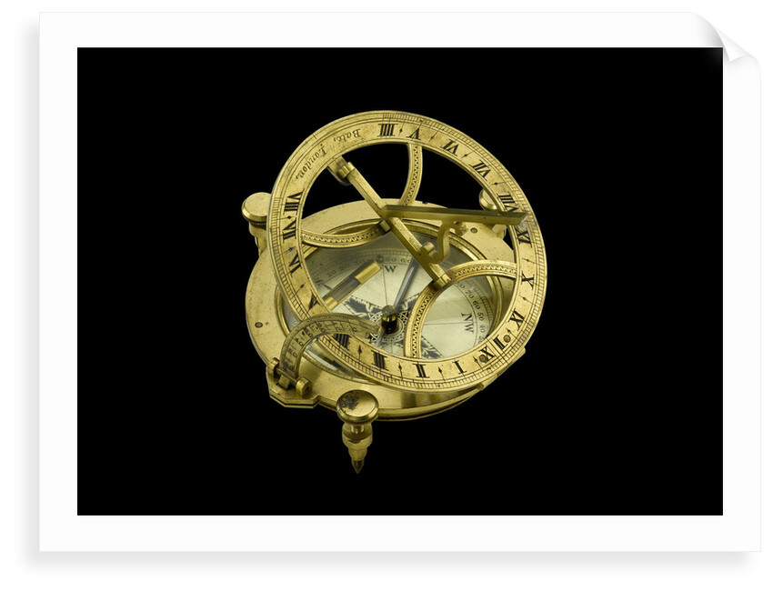 Inclining dial by Robert Brettell Bate