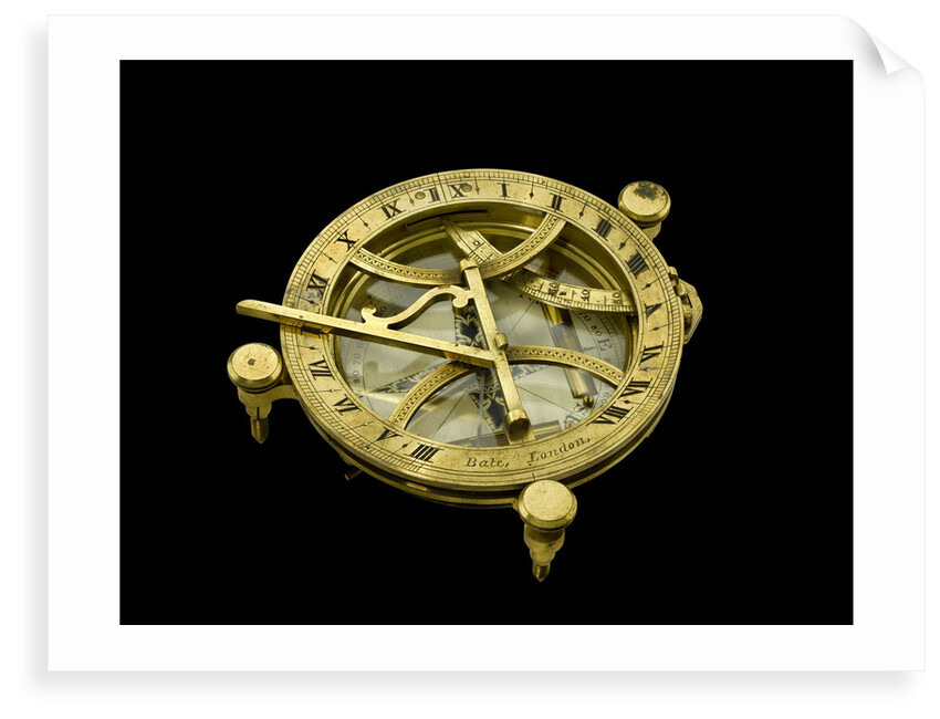 Inclining dial by Robert Brettell Bate