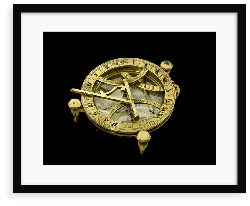 Inclining dial by Robert Brettell Bate