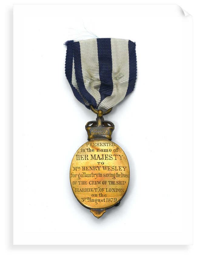 Albert Medal of the Second Class, reverse by Jemmett-Browne