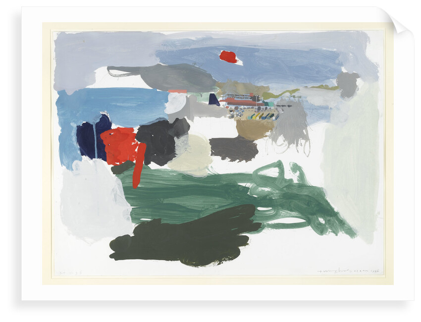 Original memory sketch, Humphrey Ocean by Humphrey Ocean