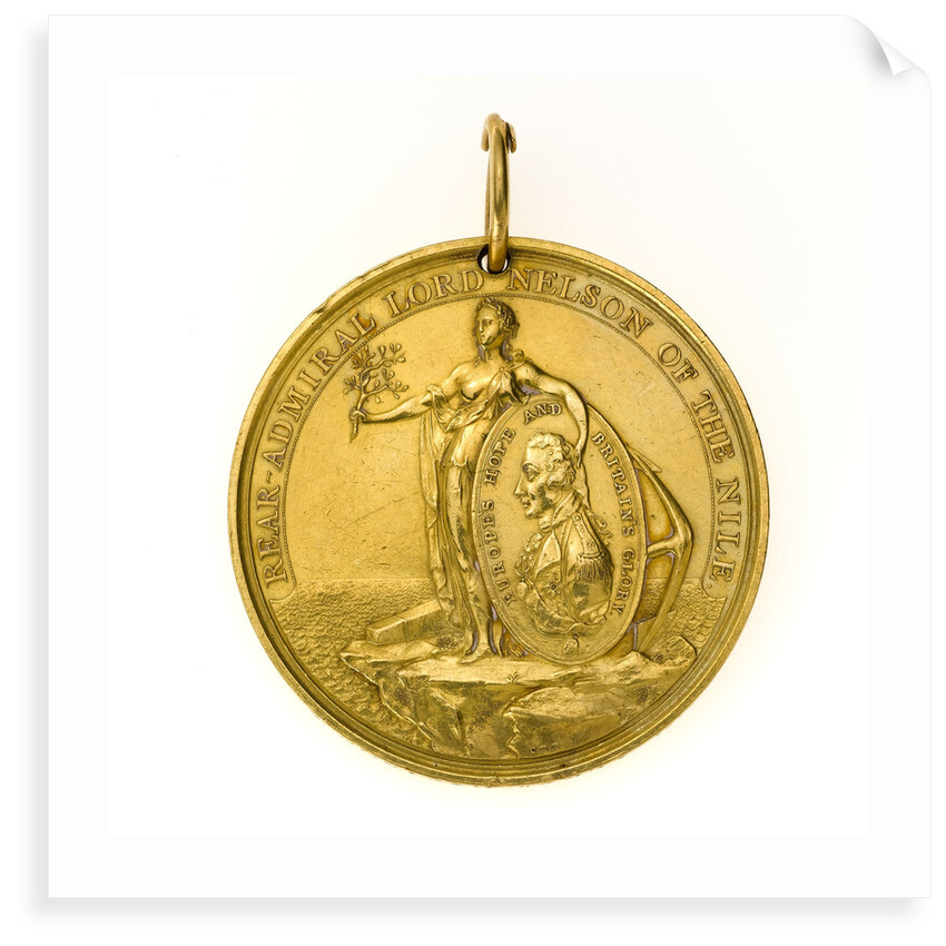 Davison's Nile Medal, obverse by Heinrich Kuchler
