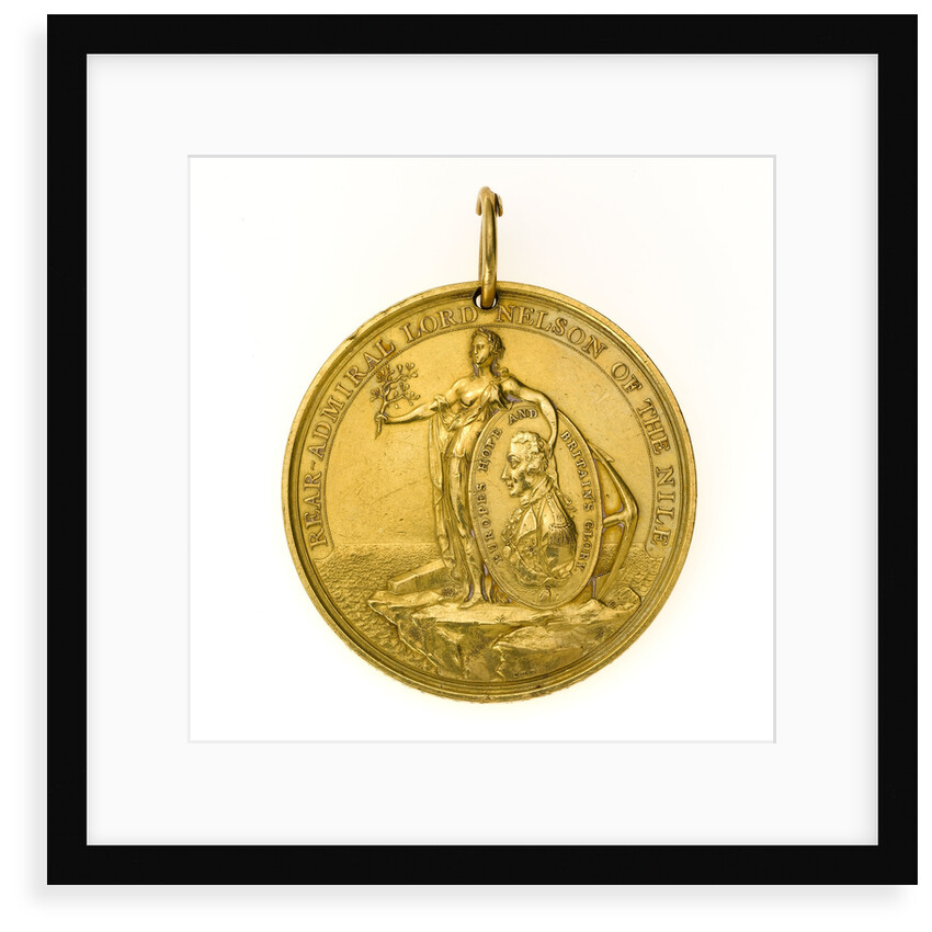 Davison's Nile Medal, obverse by Heinrich Kuchler