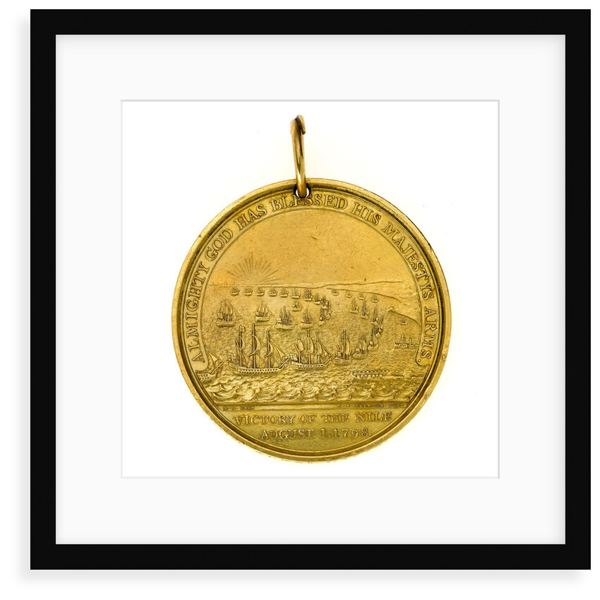 Davison's Nile Medal, reverse by Heinrich Kuchler