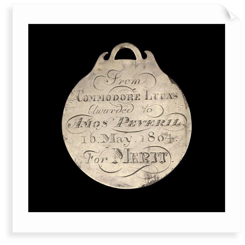 Prize medal, River Fencibles 1804, reverse by unknown