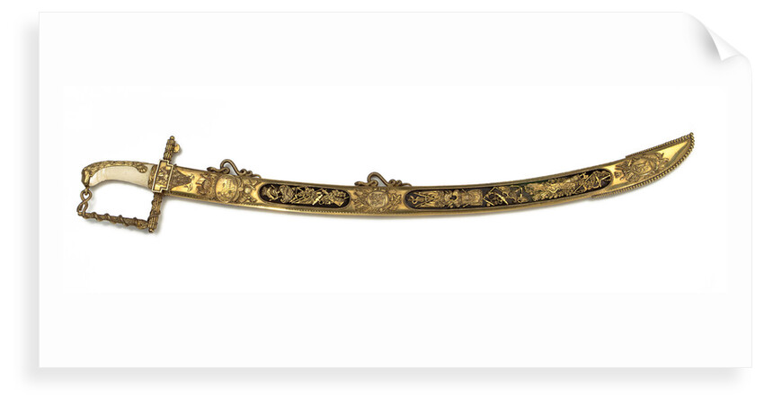 Lloyds Patriotic Fund £100 Trafalgar pattern presentation sword by R. Teed