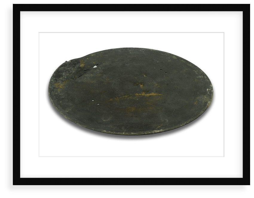 Telescope part, brass disc by unknown