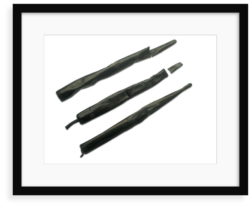 Organ pipe pieces by unknown