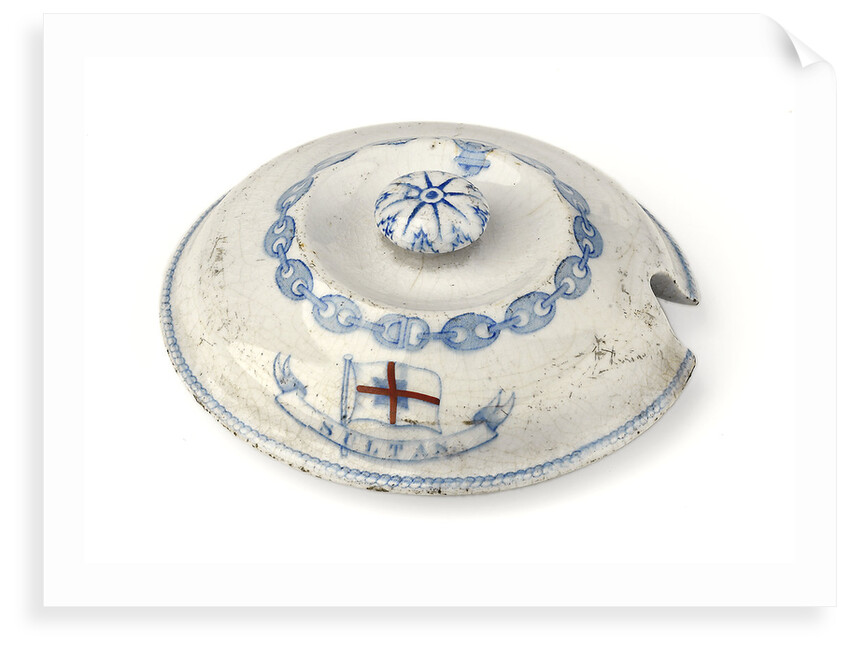 Tureen lid by F. F. Green & Co.