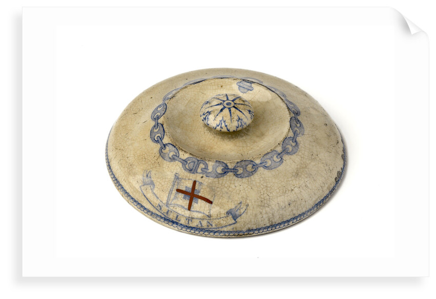 Tureen lid by F. F. Green & Co.