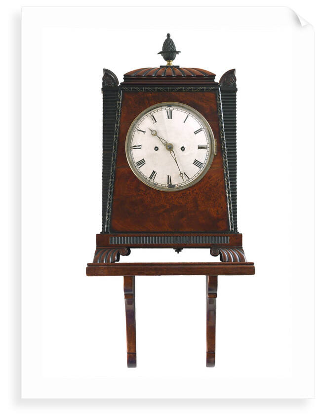 Bracket clock by Crick
