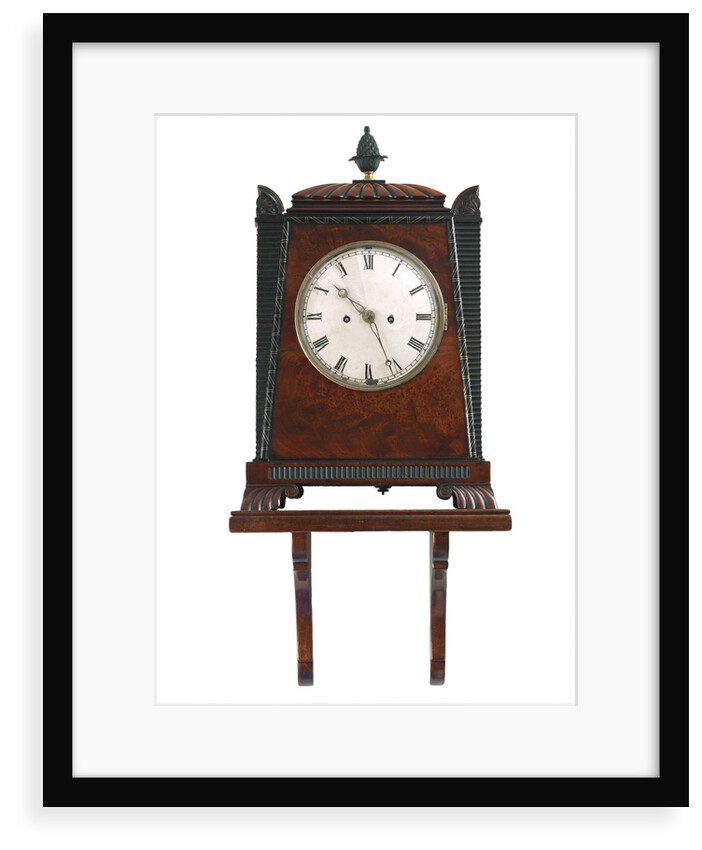 Bracket clock by Crick