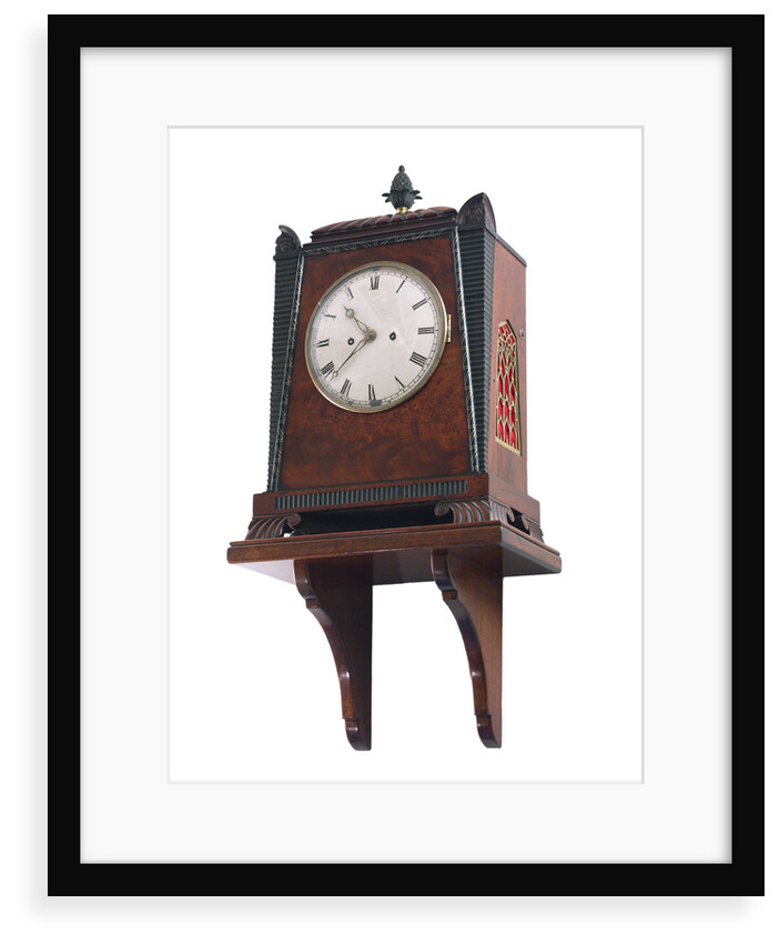 Bracket clock by Crick