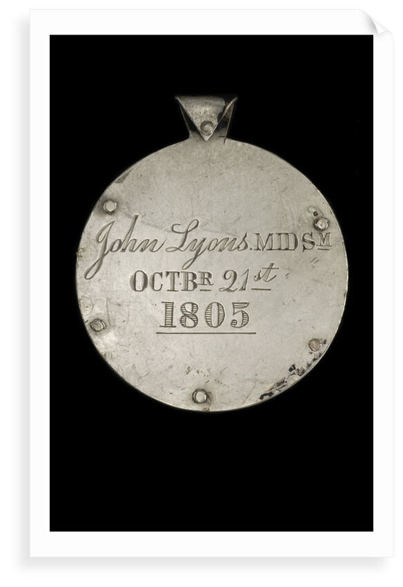 Captain Hardy's Reward, 1805, reverse by unknown