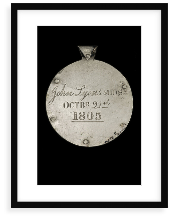 Captain Hardy's Reward, 1805, reverse by unknown
