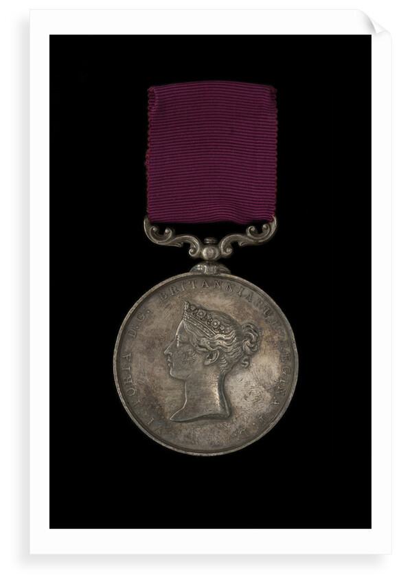Sea Gallantry Medal, Foreign Services 1847, obverse by W. Wyon