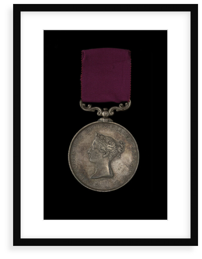 Sea Gallantry Medal, Foreign Services 1847, obverse by W. Wyon