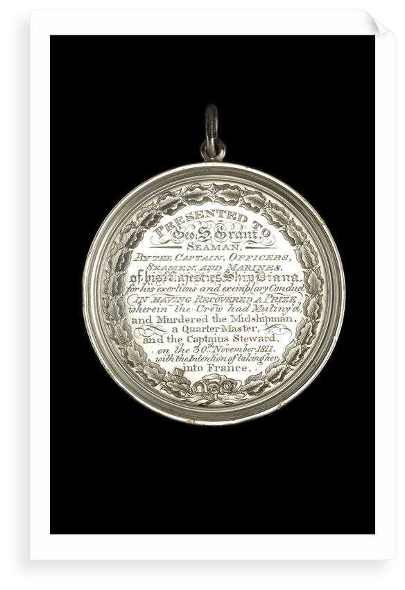 Silver medal, reverse by unknown