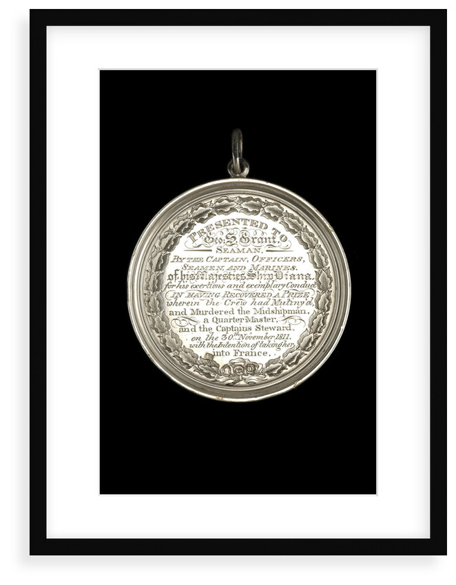 Silver medal, reverse by unknown