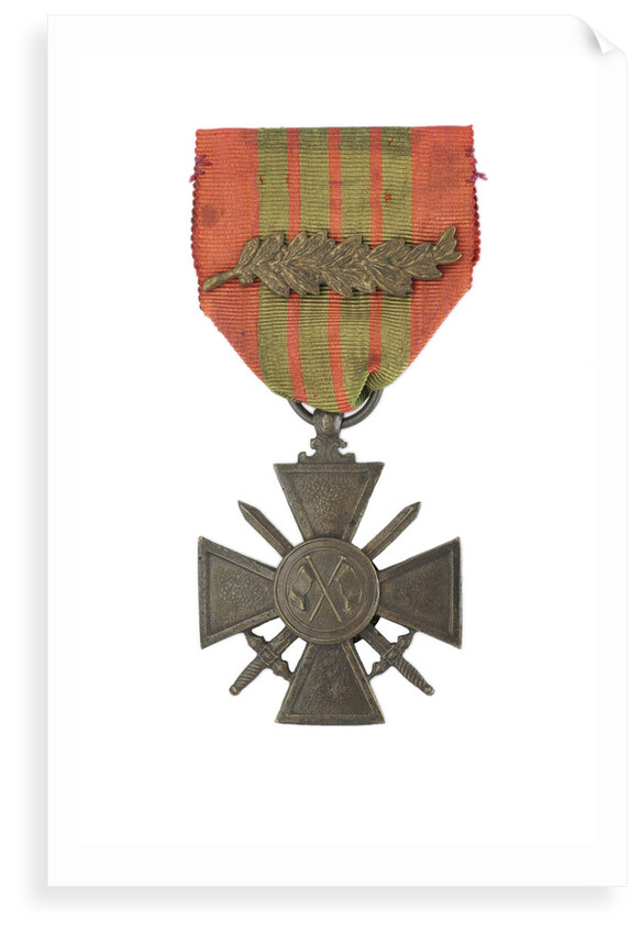 Croix de Guerre 1943, obverse by unknown