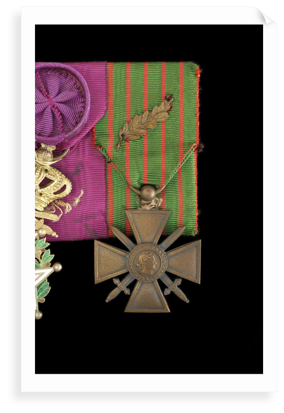 Croix de Guerre 1914-1918, obverse by unknown