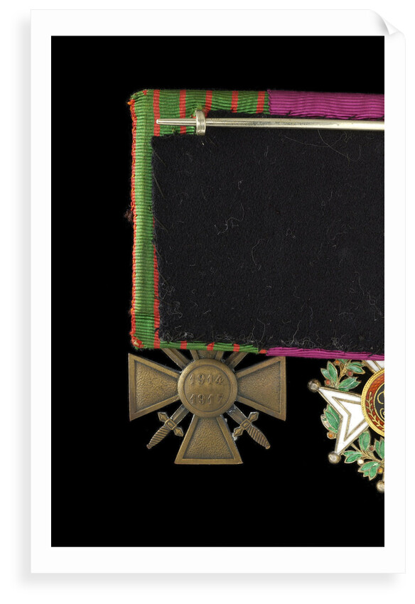 Croix de Guerre 1914-1918, reverse by unknown