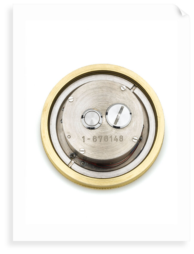 Tuning-fork marine chronometer, movement by Bulova