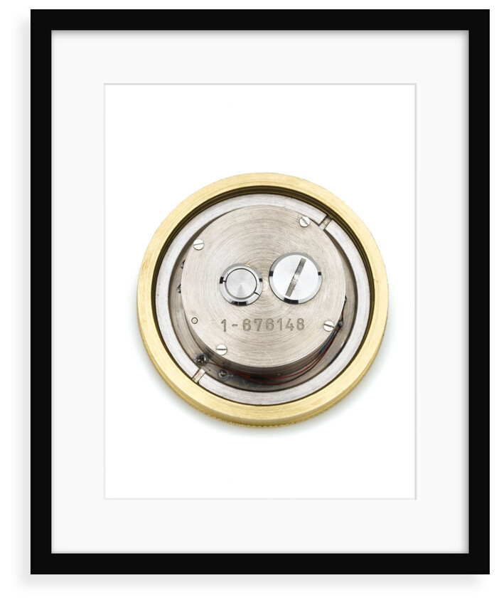 Tuning-fork marine chronometer, movement by Bulova