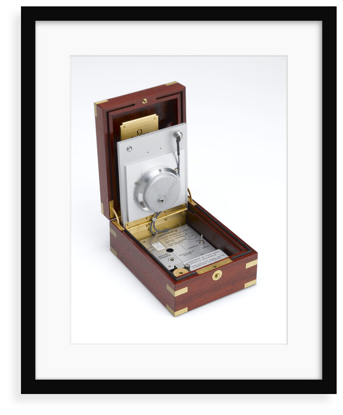 Quartz marine chronometer, movement by Omega